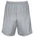 Augusta Sportswear 1851 Youth Modified Mesh Shorts in Silver back view