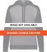 Augusta Sportswear 6867 Women's Eco Revive™ Thre Orange/ Carbon Heather front view