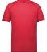 Augusta Sportswear 6843 Youth Super Soft-Spun Poly in Scarlet front view