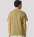 American Apparel 1301GD Garment-Dyed Heavyweight C in Faded army back view
