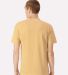 American Apparel 1301GD Garment-Dyed Heavyweight C in Faded mustard back view