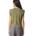 American Apparel 307GD Garment-Dyed Women's Heavyw in Faded army back view