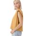 American Apparel 307GD Garment-Dyed Women's Heavyw in Faded mustard side view