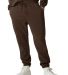 American Apparel RF491 ReFlex Fleece Sweatpants in Brown front view
