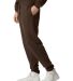 American Apparel RF491 ReFlex Fleece Sweatpants in Brown side view