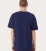 American Apparel 5389 Sueded Cloud Jersey Tee in Sueded navy back view
