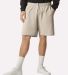 American Apparel 2PQ Pique Unisex Gym Shorts in Bone