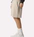 American Apparel 2PQ Pique Unisex Gym Shorts in Bone