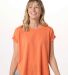 Boxercraft BW2102 Women's Sweet T-Shirt in Mandarin