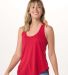 Boxercraft BW2505 Women's Twistback Tank Top in True Red