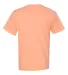 5250 Hanes Authentic T-shirt Candy Orange back view