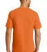 5250 Hanes Authentic T-shirt Athletic Orange back view