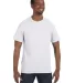 5250 Hanes Authentic T-shirt White front view