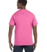 5250 Hanes Authentic T-shirt Pink back view