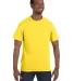5250 Hanes Authentic T-shirt Yellow front view