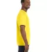 5250 Hanes Authentic T-shirt Yellow side view