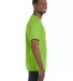 5250 Hanes Authentic T-shirt Lime side view