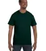 5250 Hanes Authentic T-shirt Deep Forest front view