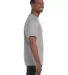 5250 Hanes Authentic T-shirt Light Steel side view