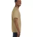 5250 Hanes Authentic T-shirt Pebble side view