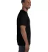 5250 Hanes Authentic T-shirt Black side view