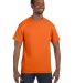 5250 Hanes Authentic T-shirt Orange front view