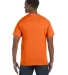 5250 Hanes Authentic T-shirt Orange back view