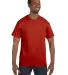 5250 Hanes Authentic T-shirt Deep Red front view