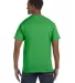 5250 Hanes Authentic T-shirt Shamrock Green back view