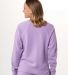 Boxercraft BW5402 Women's Travel V-Neck Pullover in Wisteria back view