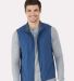 Boxercraft BM5502 Stretch Woven Vest in Indigo front view