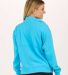 Boxercraft BW5401 Women's Lace Up Pullover in Pacific blue back view