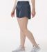 Boxercraft BW6103 Women's Stretch Woven Lined Shor in Castlerock side view