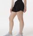 Boxercraft BW6103 Women's Stretch Woven Lined Shor in Black