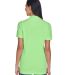 8530 UltraClub® Ladies' Classic Pique Cotton Polo in Apple back view