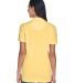 8530 UltraClub® Ladies' Classic Pique Cotton Polo in Yellow back view