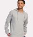 Boxercraft BM5303 French Terry Hooded Sweatshirt in Oxford heather front view