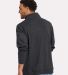 Boxercraft BM5209 French Terry Button Pullover in Charcoal heather back view