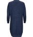 Boxercraft BW1103 Women's Cuddle Cadigan in Navy heather back view