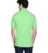8535 UltraClub® Men's Classic Pique Cotton Polo in Apple back view