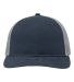 Sportsman SP1650 Modern Six-Panel Trucker Fit Cap in Navy/ grey