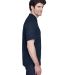 8535T UltraClub® Adult Tall Classic Pique Cotton  in Navy side view