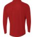 A4 Apparel NB4268 Youth Quarter-Zip in Scarlet back view