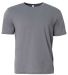 A4 Apparel N3013 Adult Softek T-Shirt in Graphite