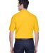 8540 UltraClub® Men's Whisper Pique Blend Polo   in Gold back view