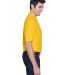 8540 UltraClub® Men's Whisper Pique Blend Polo   in Gold side view