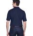 8540 UltraClub® Men's Whisper Pique Blend Polo   in Navy back view