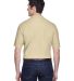 8540 UltraClub® Men's Whisper Pique Blend Polo   in Putty back view