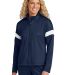 Sport Tek LST800 Sport-Tek<sup></sup> Ladies Trave in Trnv/white front view