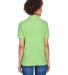 8541 UltraClub® Ladies' Whisper Pique Blend Polo in Apple back view